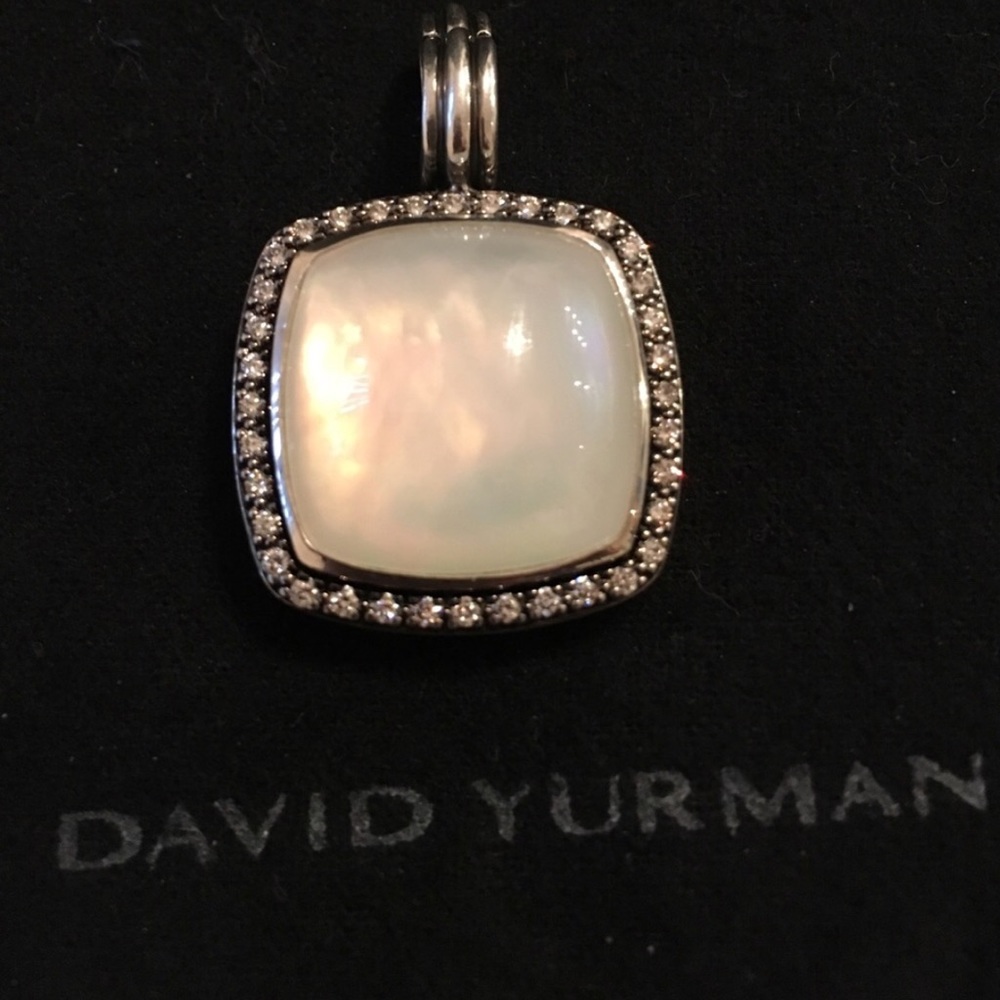 David Yurman Albion Moon Quartz Pendent